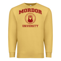 Antique Gold mordor university Premium Sweatshirt - artisFamous