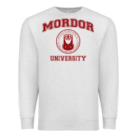 Oatmeal Heather mordor university Premium Sweatshirt - artisFamous