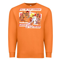 Carrot wrong side of the river Premium Sweatshirt - artisFamous
