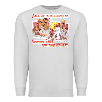 Dove Grey wrong side of the river Premium Sweatshirt - artisFamous
