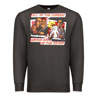 Smoke wrong side of the river Premium Sweatshirt - artisFamous