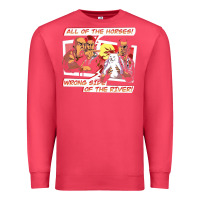 Cardinal wrong side of the river Premium Sweatshirt - artisFamous