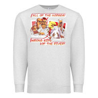 Oatmeal Heather wrong side of the river Premium Sweatshirt - artisFamous
