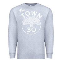 Heather Grey golden state the town Premium Sweatshirt - artisFamous