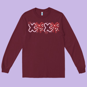 You Are Lovey Long Sleeve Tee Designed By Cowhidedigitalart