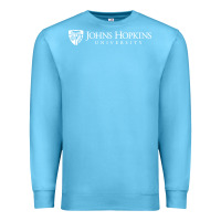 Ocean Blue johns hopkins Premium Sweatshirt - artisFamous