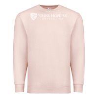 Pale Pink johns hopkins Premium Sweatshirt - artisFamous