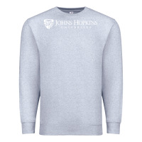 Heather Grey johns hopkins Premium Sweatshirt - artisFamous