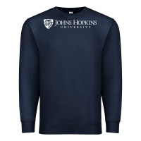 Navy johns hopkins Premium Sweatshirt - artisFamous