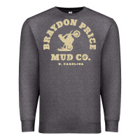 Charcoal Heather braydon price motorbike mud   t shirt Premium Sweatshirt - artisFamous