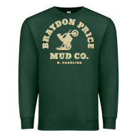 Sports Green braydon price motorbike mud   t shirt Premium Sweatshirt - artisFamous