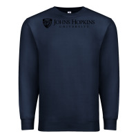 Navy johns hopkins Premium Sweatshirt - artisFamous