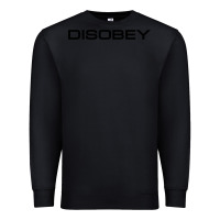 Black disobey   t shirt Premium Sweatshirt - artisFamous