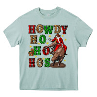 Arona howdy ho ho hos christmas Heavy Core Tee - CowGirlArtShop