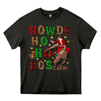 Asphalt howdy ho ho hos christmas Heavy Core Tee - CowGirlArtShop