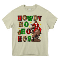 Mossy howdy ho ho hos christmas Heavy Core Tee - CowGirlArtShop