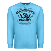 Ocean Blue ollivanders wands Premium Sweatshirt - artisFamous