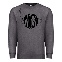 Charcoal Heather p hish Premium Sweatshirt - artisFamous