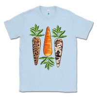 Dusty Blue Easter carrot Easter Day Classic Tee - CowGirlArtShop