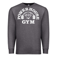 Charcoal Heather power house gym fitness Premium Sweatshirt - artisFamous