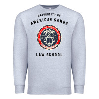 Heather Grey samoa law school Premium Sweatshirt - artisFamous