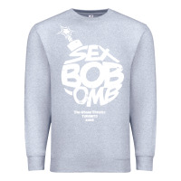 Heather Grey bob omb Premium Sweatshirt - artisFamous