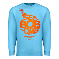 Ocean Blue bob omb Premium Sweatshirt - artisFamous