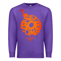 Purple bob omb Premium Sweatshirt - artisFamous