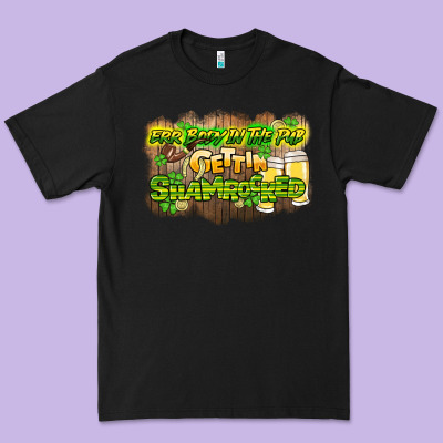 Err Body In The Pub Gettin Shamrocked Premium Tee Designed By Howdyjamesfarm