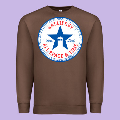 Time Lords Chucks Premium Sweatshirt Designed By Artisfamous
