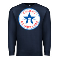 Navy time lords chucks Premium Sweatshirt - artisFamous