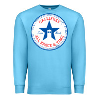 Ocean Blue time lords chucks Premium Sweatshirt - artisFamous