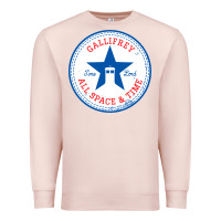 Pale Pink time lords chucks Premium Sweatshirt - artisFamous