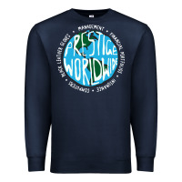 Navy step brothers Premium Sweatshirt - artisFamous