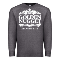 Charcoal Heather atlantic city golden nugget Premium Sweatshirt - artisFamous