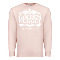 Pale Pink atlantic city golden nugget Premium Sweatshirt - artisFamous