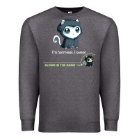 Charcoal Heather i'm harmless, i swear Premium Sweatshirt - artisFamous