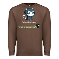 Chestnut i'm harmless, i swear Premium Sweatshirt - artisFamous