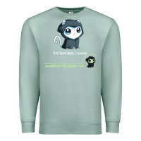 Seafoam i'm harmless, i swear Premium Sweatshirt - artisFamous