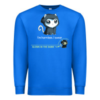 True Royal i'm harmless, i swear Premium Sweatshirt - artisFamous
