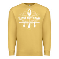 Antique Gold vitameatavegamin Premium Sweatshirt - artisFamous