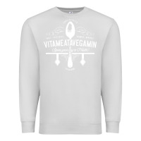 Dove Grey vitameatavegamin Premium Sweatshirt - artisFamous