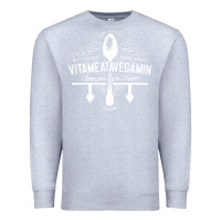 Heather Grey vitameatavegamin Premium Sweatshirt - artisFamous