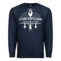 Navy vitameatavegamin Premium Sweatshirt - artisFamous
