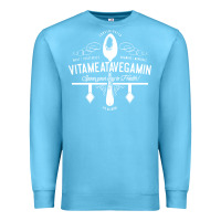 Ocean Blue vitameatavegamin Premium Sweatshirt - artisFamous