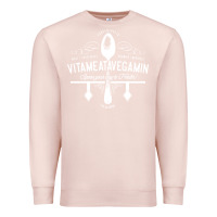 Pale Pink vitameatavegamin Premium Sweatshirt - artisFamous