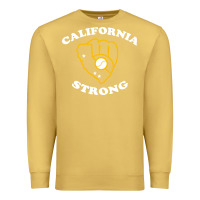 Antique Gold california strong Premium Sweatshirt - artisFamous
