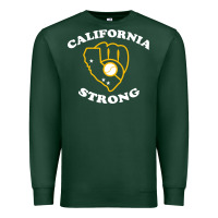 Sports Green california strong Premium Sweatshirt - artisFamous