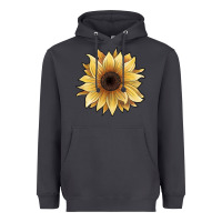 Smoke watercolor sunflower Heavyweight Hoodie - JahusDesignShop