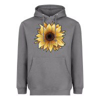 Storm watercolor sunflower Heavyweight Hoodie - JahusDesignShop